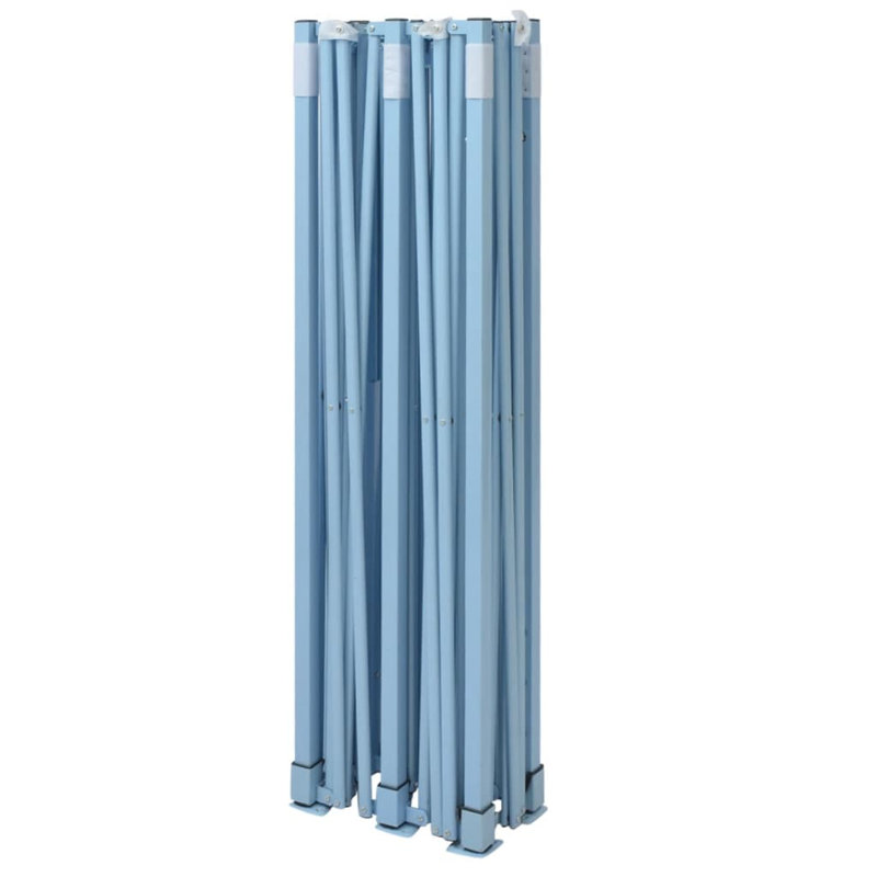 Holasice Steel Pop-Up Gazebo, Blue, Blue, 315cm H x 580cm W x 292cm D