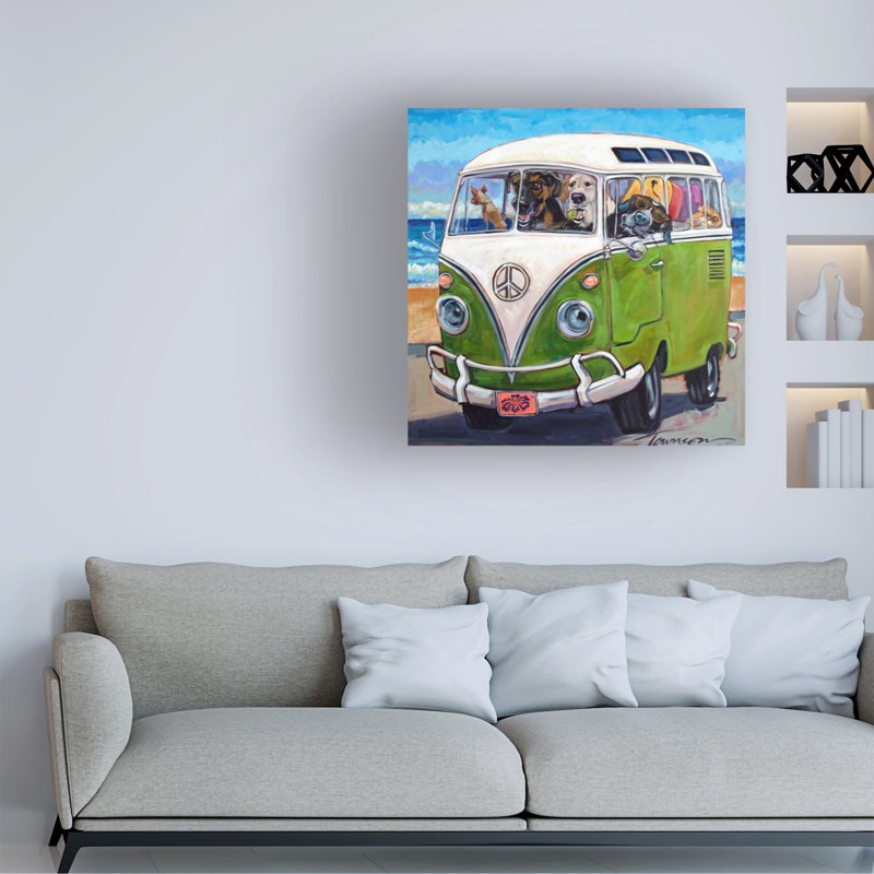 Modern & Contemporary Painting Print, 35" H x 35" W x 2" D
