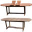 Osborne Outdoor 11 - Piece Teak Dining Set-2094422927-2017355241