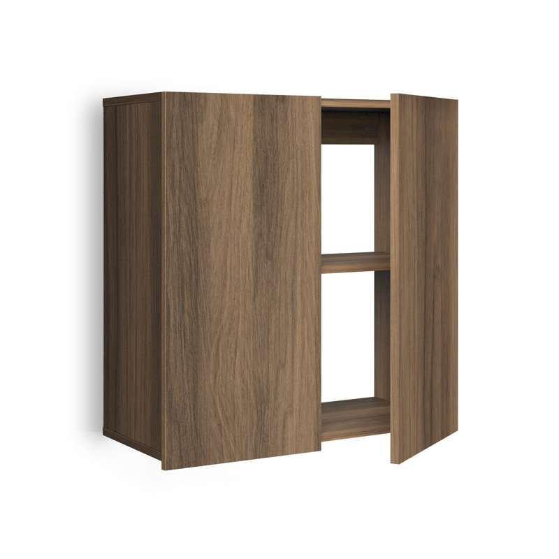 75cm Kitchen Pantry, Walnut