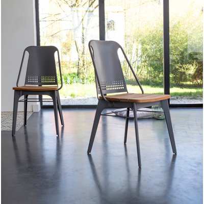 Tuscany 44cm H Side Chair in Grey