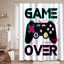 Rideau de douche avec 12 crochets Gamer-58071018