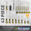 43-Piece Magnetic Screwdriver Set