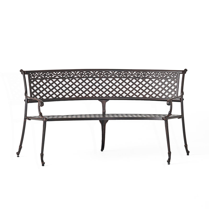Outdoor Curved Bench