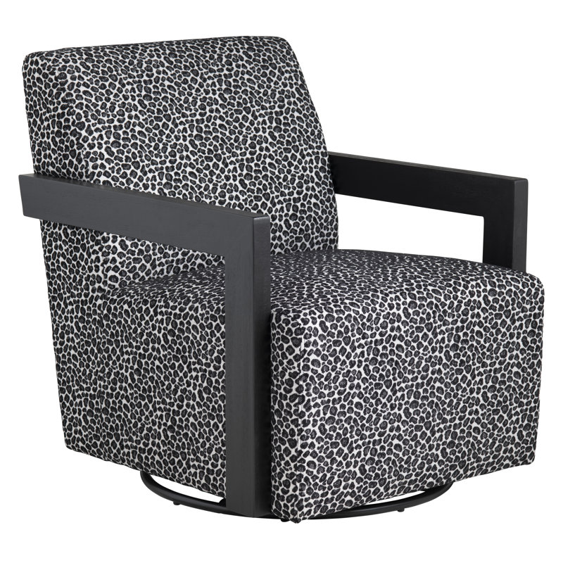 Upholstered Swivel Accent Chair