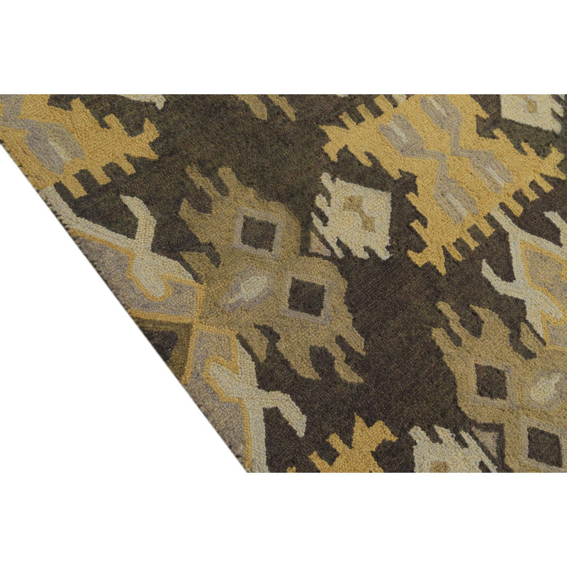 Tapis noir Otto