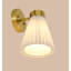 Lucci Amore 1 Light Pleated Wall Bracket in Bronze with Natural Linen Shade-63817118-63817119