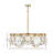 Nala Seven-Light Drum Chandelier w/ Multi-Faceted Optic Crystal Glass-65382866