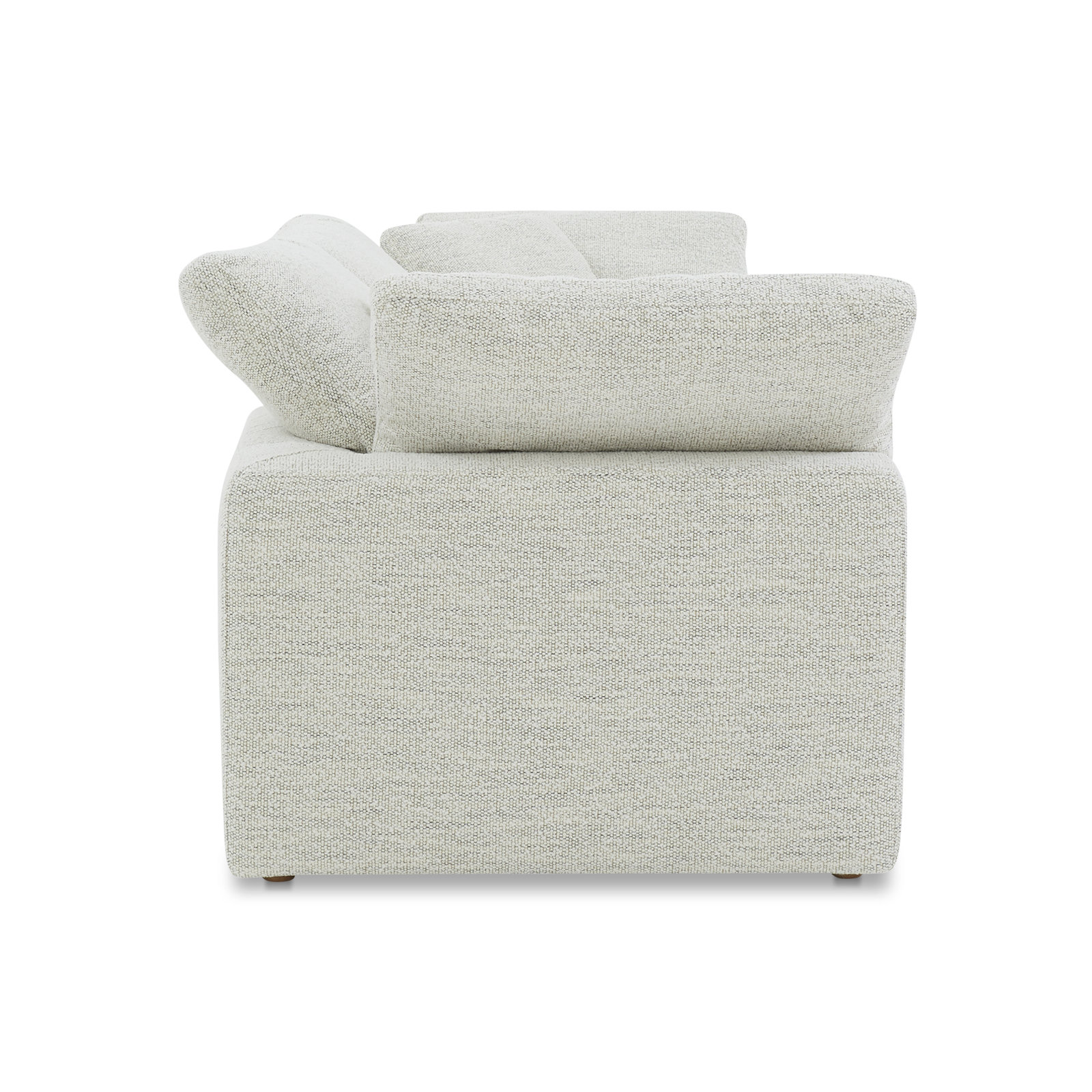 Tila 3 - Piece Performance Fabric Modular Sectional, Light Gray Livesmart®