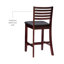 Tabouret de bar et de comptoir en bois massif Clarke-32708557-100782224