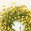 Couronne de 22 po pour porte de forsythia