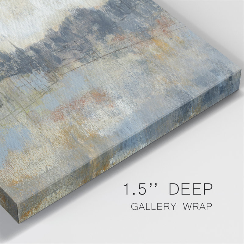 «Cool Grey Horizon I», reproduction sur toile tendue, H 24 po x l 24 po x P 1 po