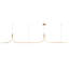 Thread 10-ft Gold dimmable LED Linear Pendant-1958493281-1958493282