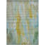 Tapis turquoise tissé à la machine Rizer-1213342855