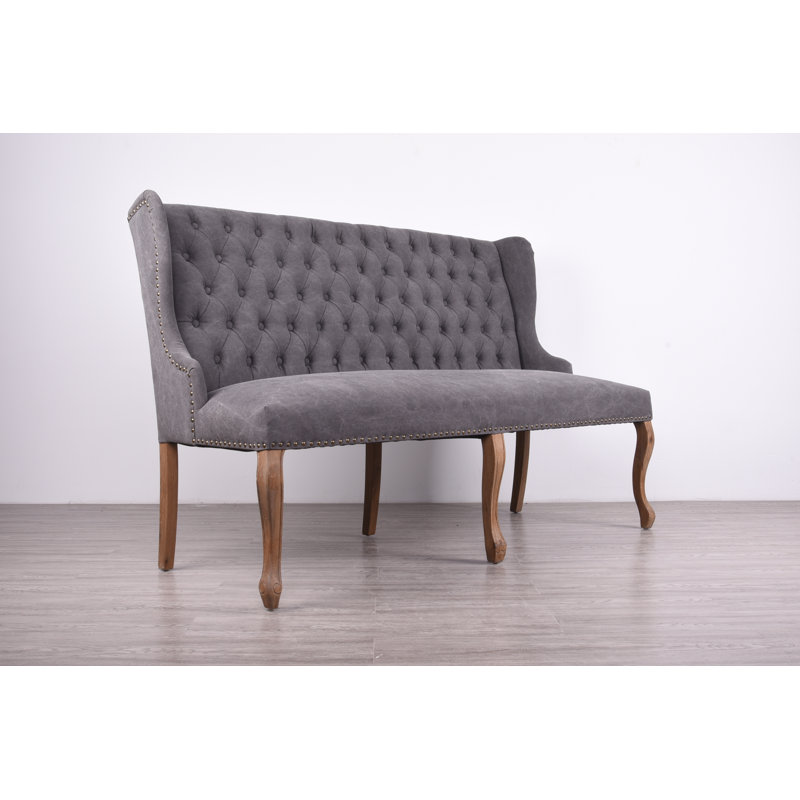 Banc en bois Kilpatrick, H 40 po x l 45 po x P 20 po