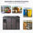 Resin Outdoor Storage Shed Waterproof Shed with Floor & Two Windows & Lockable Door, Tool Shed for Garden, Patio, Backyard-113876321-113876319