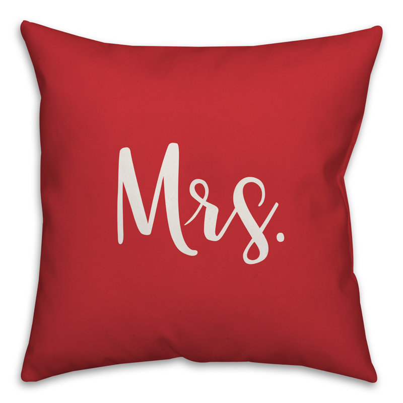  Coussin, Coussin décoratif, Rouge / Blanc
