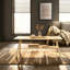 Table basse Arona Mid-Century Modern Wood