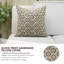 Housse de coussin fabriquée à la main par Fabcline, élégante décoration de maison et de salon - Charkha-110562759
