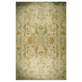 Antique Oversized Portugal Floral, Medallion Stitched Rug