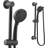 SLIDE BAR HANDSHOWER BLK-92408308