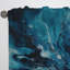 Sarcelle et noir aqueux Whimsy I - Rideau moderne - Velours obscurcissant - 1 panneau-107826753