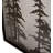 Rustic Lodge Fireplace Screen
