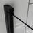 32"X 72" Pivot Swing Shower Door, 1/4 Inch (6Mm) Tempered Clear Glass, Black Finish, Reversible Installation, 180 Internally/Externally Pivot, Bi - Folding Hinges, Waterproof Heavy Duty Handle,-120912310