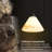 Natural Alabaster Pendant Light Brass