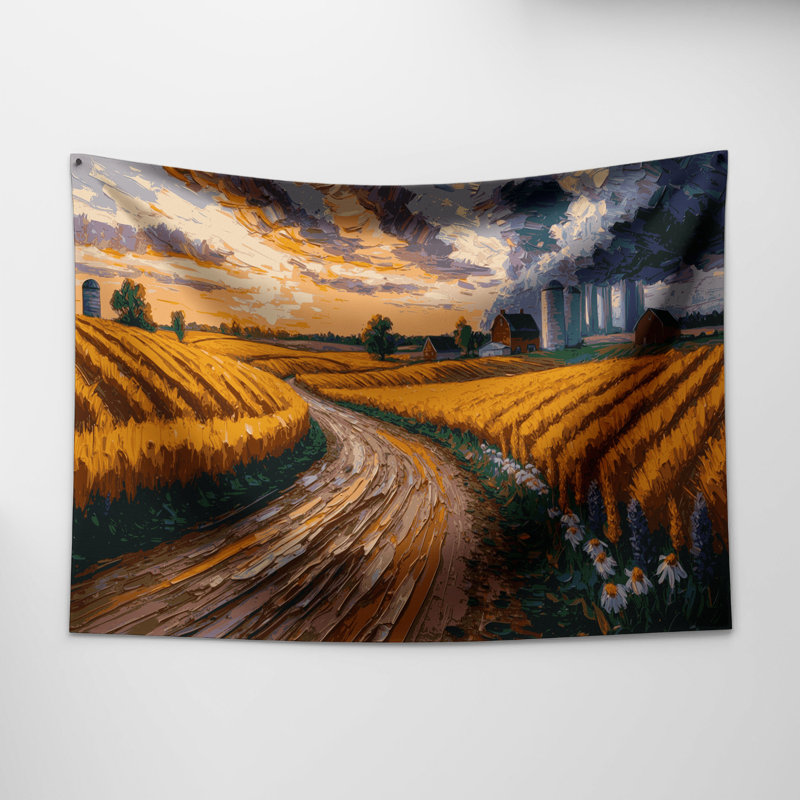 Tapisserie murale «USA State Indiana», 26 po x 36 po