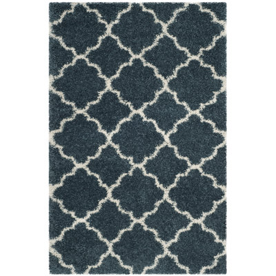 Darrold Shag Performance Geometric Rug
