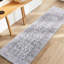Élégant tapis de salon, sans perte de teinture et pour taches - 2 x 8 / gris animal - pour-175422096