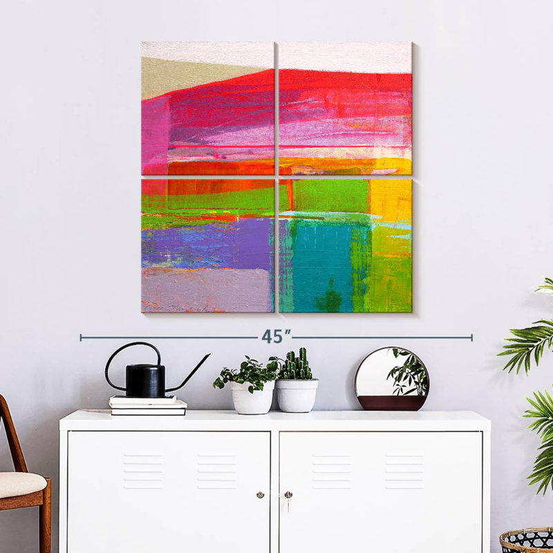 Vibrant Landscape II, 32" H x 32" W