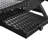 Patio Chaise Lounge Chairs Of 2, Black, Adjustable , Pull-Out Side Table, Long-Term Durability Long-Lasting-164755854