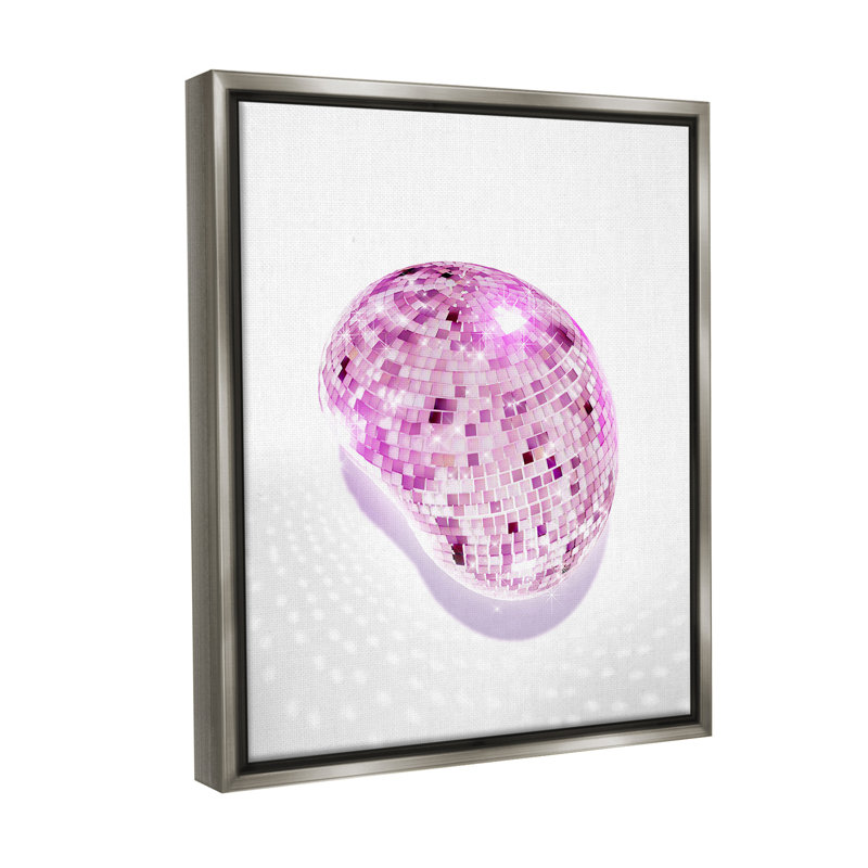 Art mural par Ziwei Li BC-722, Cadre flottant gris lustré, H 31 po x l 25 po