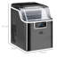 HOMCOM 44 Lb. Daily Production Cube Clear Ice Portable Ice Maker-121602978
