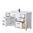 Beckett 60" Freestanding Single Bathroom Vanity with Cultured Marble Top-46032554-61129872-49797318