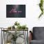 «Move Me In Neon Pink», art mural en métal-1682633203
