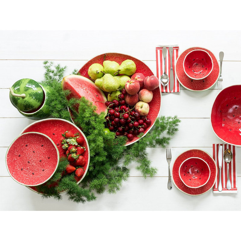 Watermelon Earthenware Platter
