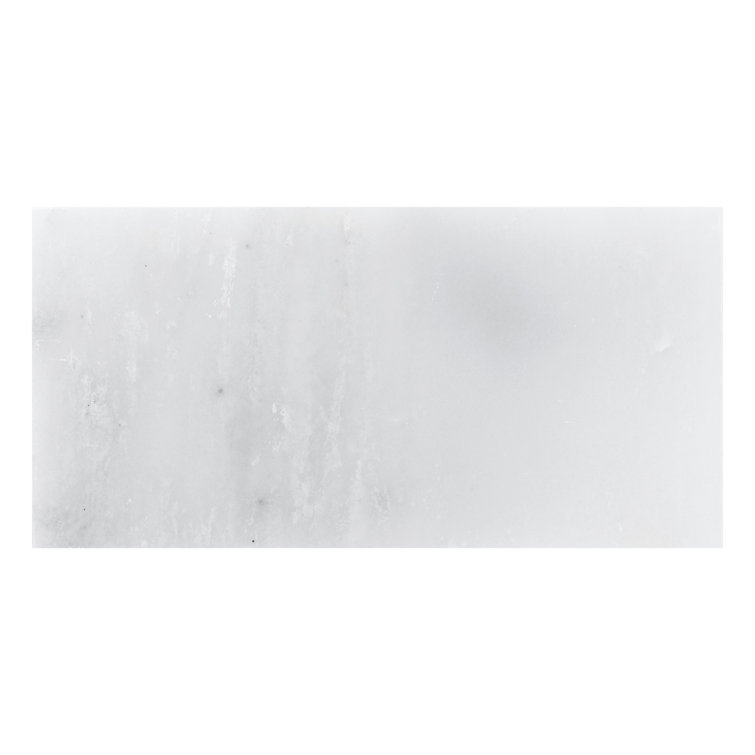 MSI Arabescato Carrara 3 in. x 6 in. Honed Beveled Marble Subway Wall and  Floor Tile