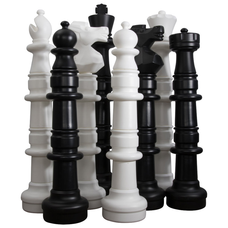 49" Giant Plastic Chess Set with Plastic Board