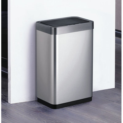 Mirage Steel Motion Sensor Kitchen Rubbish Bin