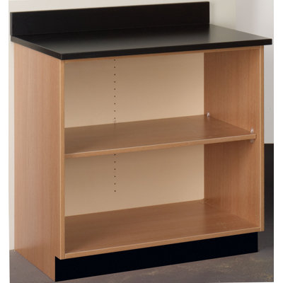 Science 2 Compartment Manufactured Wood Shelving Unit