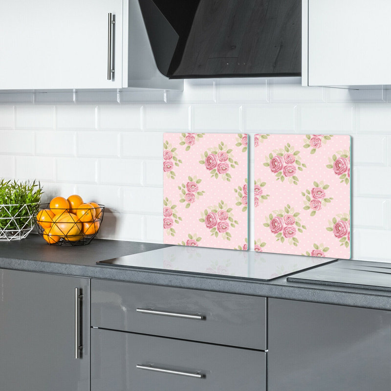 Marko Beautiful Rose Regular Flowers Chopping Board, 30cm L x 52cm W