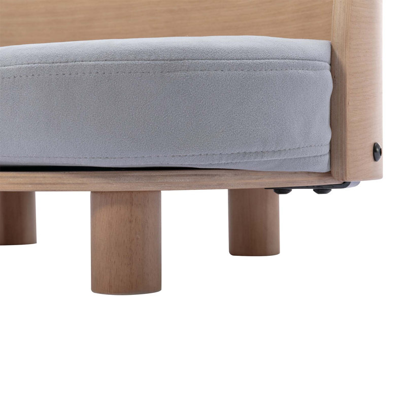 Lit luxueux pour animal de compagnie avec coussin moelleux - Confort et soutien ultimes pour les animaux de toutes tailles