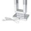 Lampe de table argentée 28,5 "Andreaus