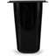 Plat de cuisson en polycarbonate StorPlus, taille 1/9, 6 po de profondeur - noir