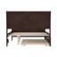 Lit plateforme en bois massif Fitzsimmons avec pied de lit et gigogne assortis-1752791534-1863642704