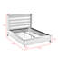 Lit plateforme capitonné à profil bas-823980944-823980955