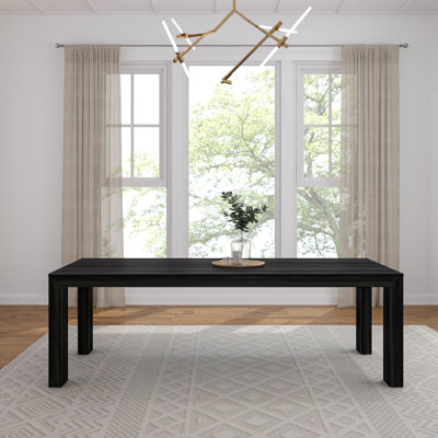 Table de salle à manger rectangulaire moderne Chalonda (84 po / 2388 mm)